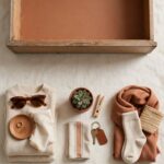 An open drawer with contents sorted into three small piles, representing one small, finished stewardship task for the week.